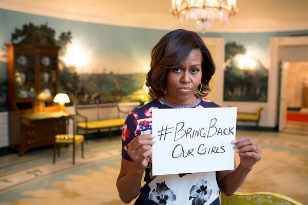Nigeria: Michelle Obama, prego per liceali rapite