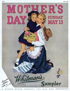 Pubblicità-dei-cioccolatini-Whitmans-per-la-Festa-della-Mamma-1951
